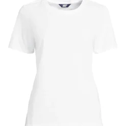 Supima T-Shirt mit Rundhalsausschnitt für Damen