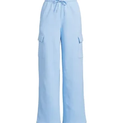 Sweat-Cargohose mit weitem Bein SERIOUS SWEATS für Damen
