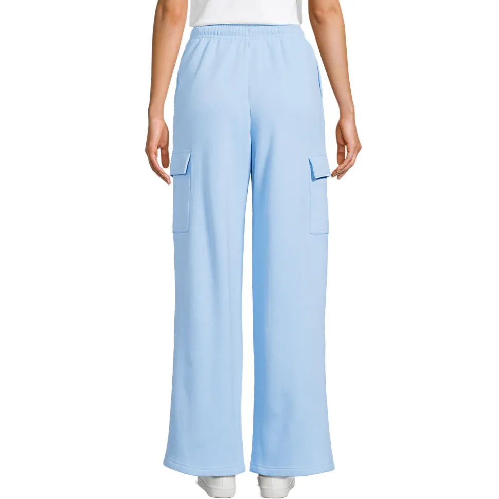 Sweat-Cargohose mit weitem Bein SERIOUS SWEATS für Damen