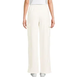 Sweat-Cargohose mit weitem Bein SERIOUS SWEATS für Damen
