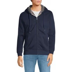 Sweat-Kapuzenjacke mit Teddyfleece-Innenseite für Herren