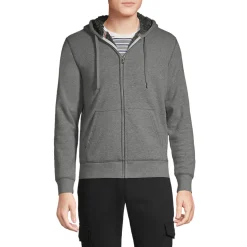 Sweat-Kapuzenjacke mit Teddyfleece-Innenseite für Herren