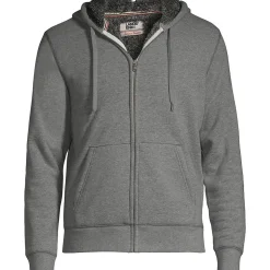 Sweat-Kapuzenjacke mit Teddyfleece-Innenseite für Herren