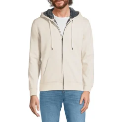 Sweat-Kapuzenjacke mit Teddyfleece-Innenseite für Herren