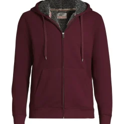 Sweat-Kapuzenjacke mit Teddyfleece-Innenseite für Herren