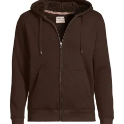 Sweat-Kapuzenjacke mit Teddyfleece-Innenseite für Herren