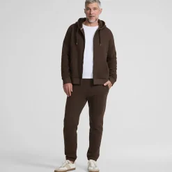 Sweat-Kapuzenjacke mit Teddyfleece-Innenseite für Herren