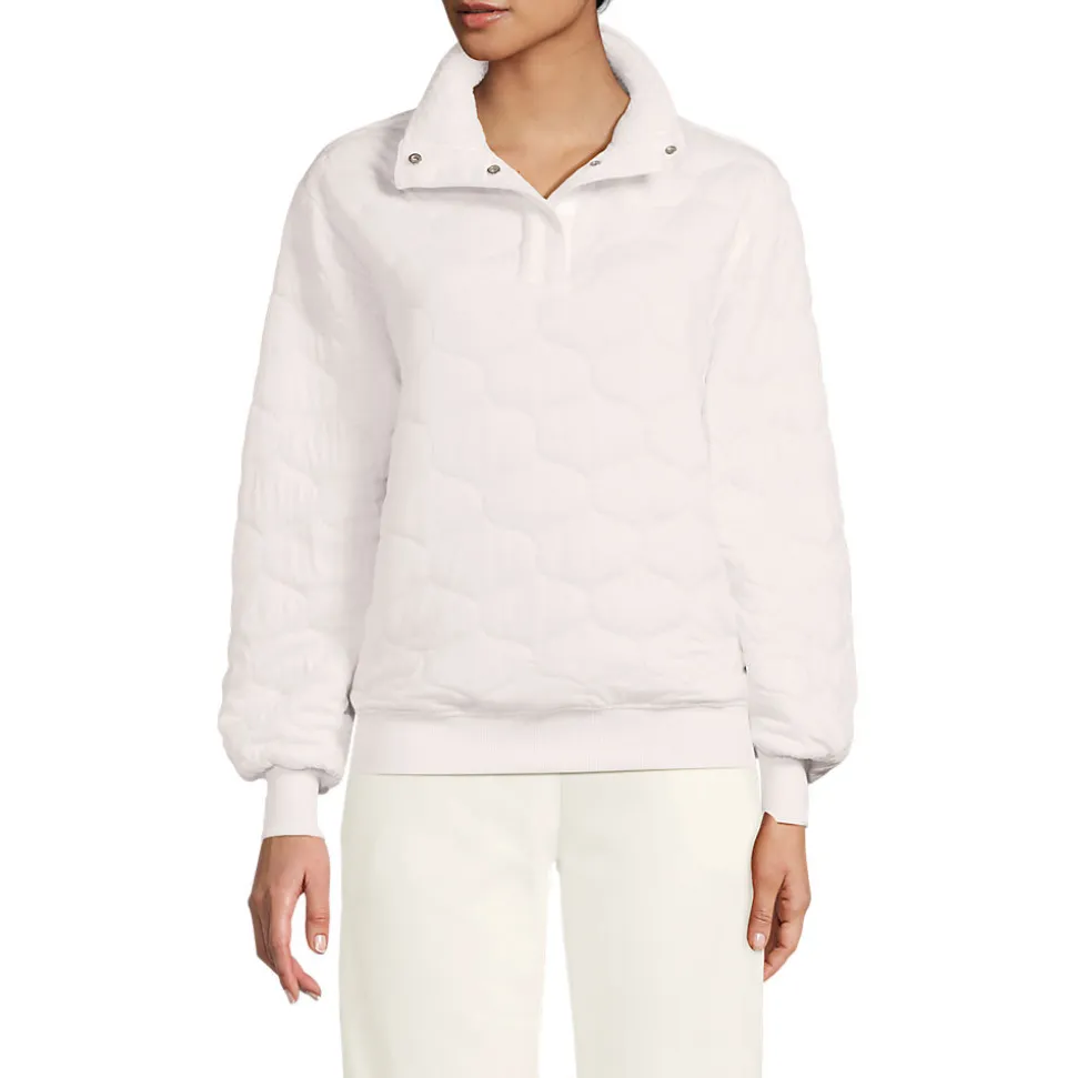 Sweatshirt mit Steppung für Damen