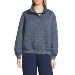 Sweatshirt mit Steppung für Damen