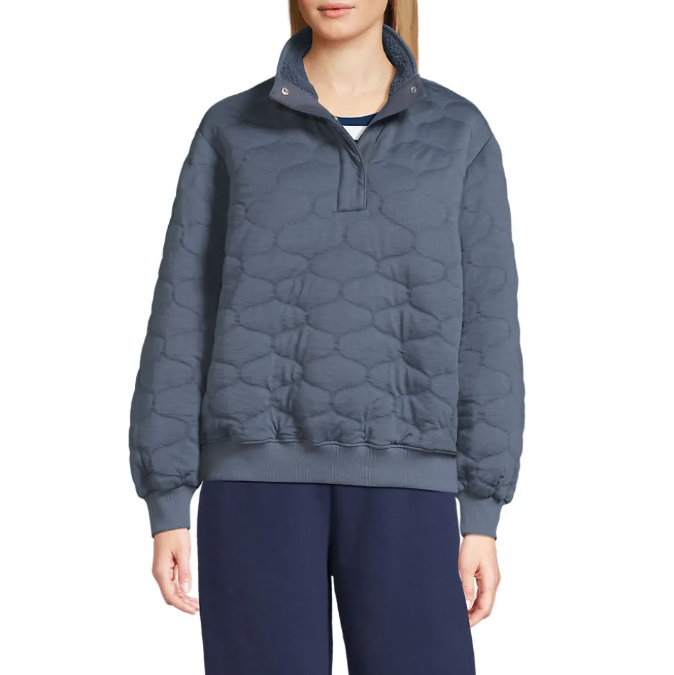 Sweatshirt mit Steppung für Damen