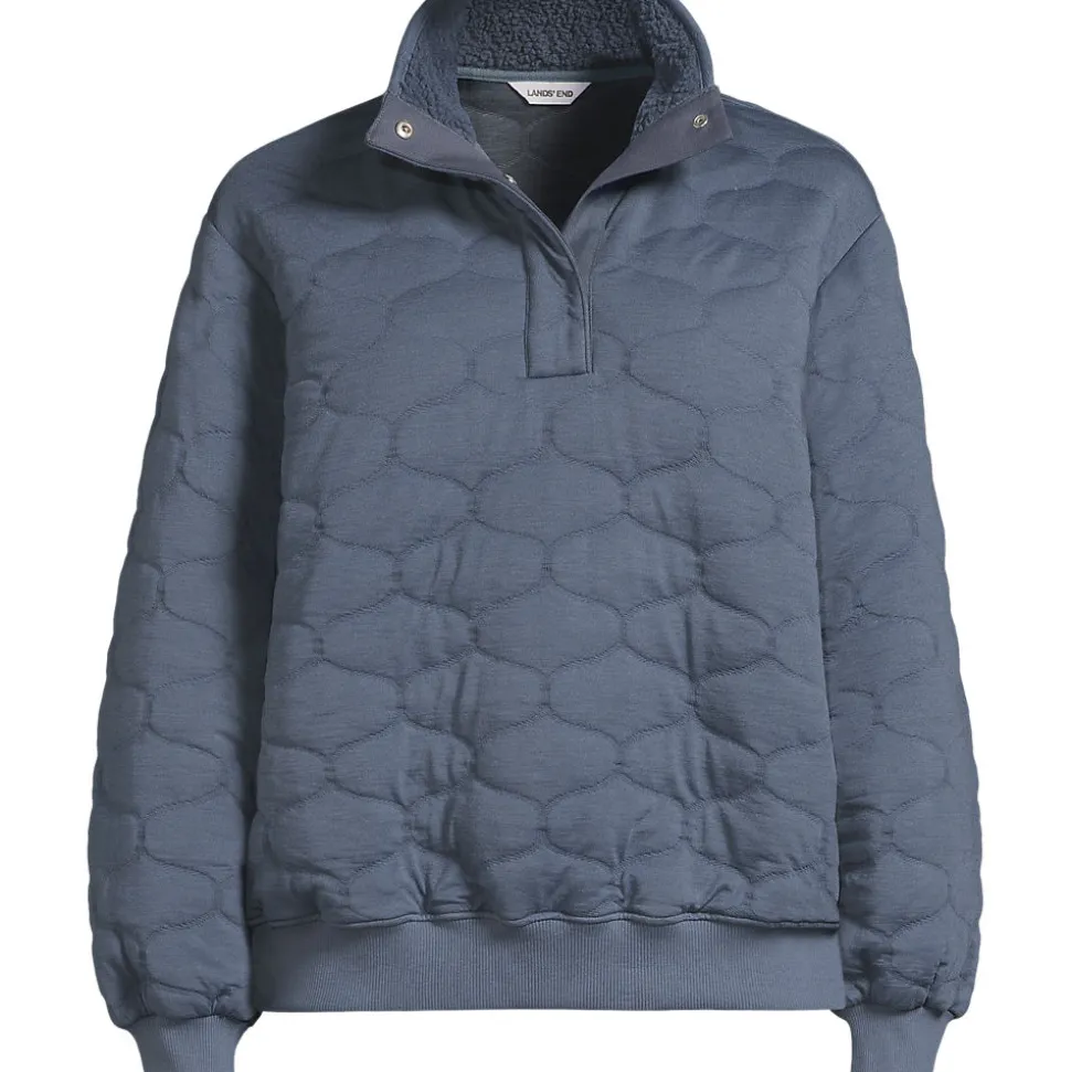 Sweatshirt mit Steppung für Damen