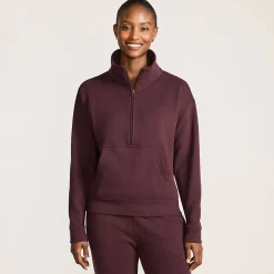 Sweatshirt SERIOUS SWEATS mit Reißverschluss für Damen