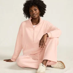 Sweatshirt SERIOUS SWEATS mit Reißverschluss für Damen