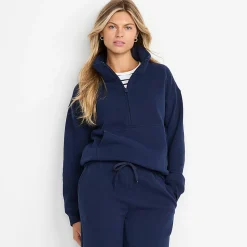 Sweatshirt SERIOUS SWEATS mit Reißverschluss für Damen