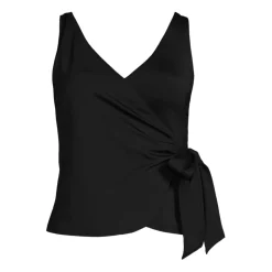 Tankini-Top mit seitlichem Bindeband für Damen