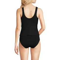 Tankini-Top mit seitlichem Bindeband für Damen