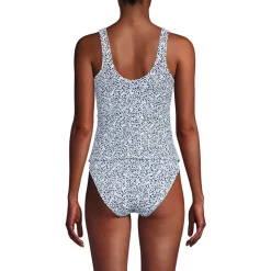 Tankini-Top mit seitlichem Bindeband für Damen