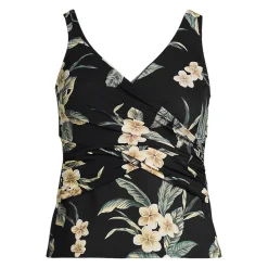Tankini-Top mit Wickelfront Slender für Damen