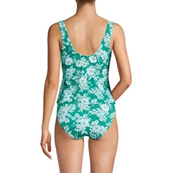 Tankini-Top mit Wickelfront Slender für Damen