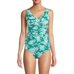 Tankini-Top mit Wickelfront Slender für Damen