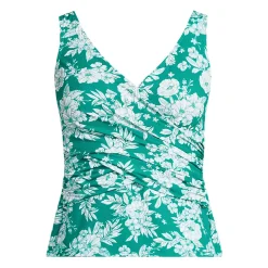 Tankini-Top mit Wickelfront Slender für Damen