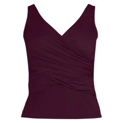 Tankini-Top mit Wickelfront Slender für Damen