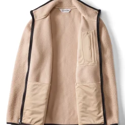 Teddyfleece-Jacke mit Reißverschluss für Herren
