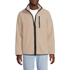 Teddyfleece-Jacke mit Reißverschluss für Herren