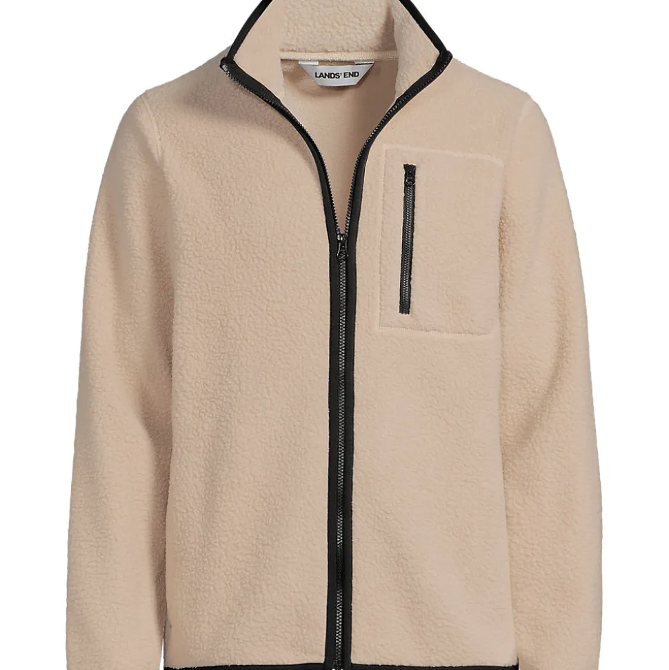 Teddyfleece-Jacke mit Reißverschluss für Herren
