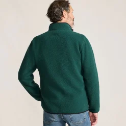 Teddyfleece-Jacke mit Reißverschluss für Herren