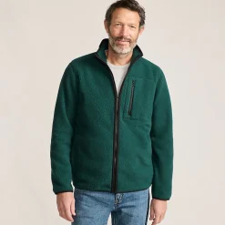 Teddyfleece-Jacke mit Reißverschluss für Herren