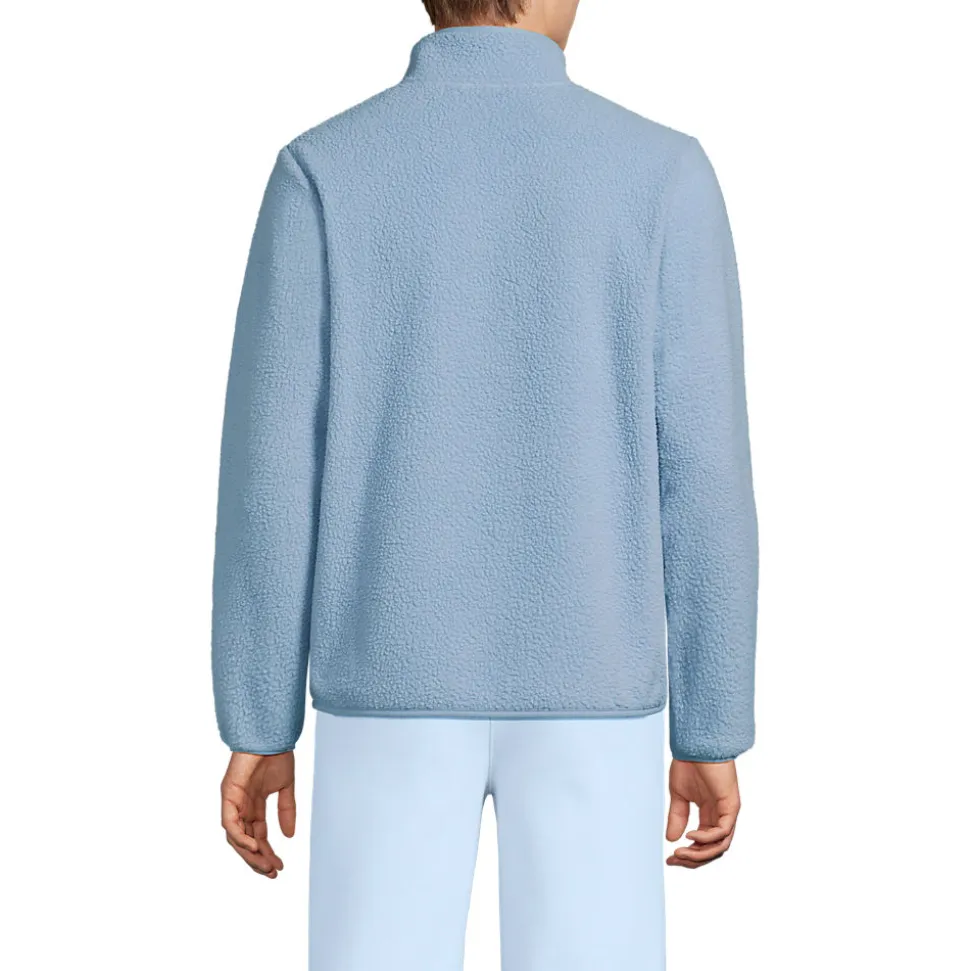 Teddy-Pullover mit Reißverschluss für Herren