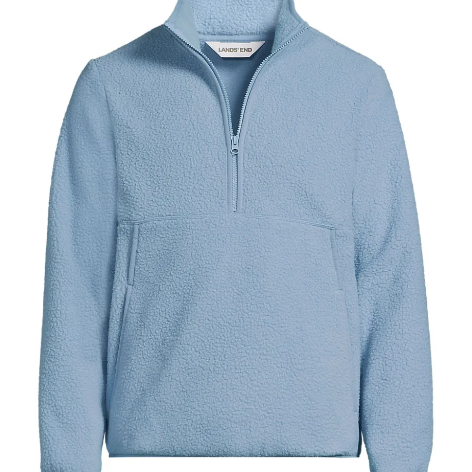 Teddy-Pullover mit Reißverschluss für Herren