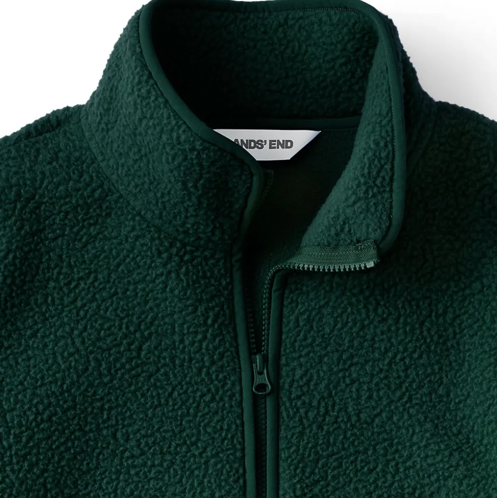 Teddy-Pullover mit Reißverschluss für Damen