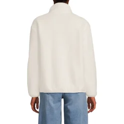 Teddy-Pullover mit Reißverschluss für Damen