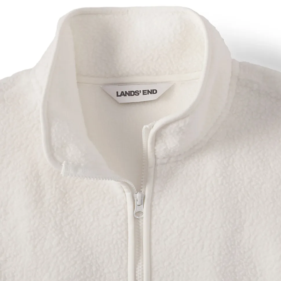 Teddy-Pullover mit Reißverschluss für Damen