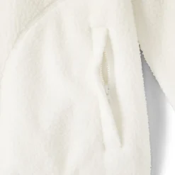 Teddy-Pullover mit Reißverschluss für Damen
