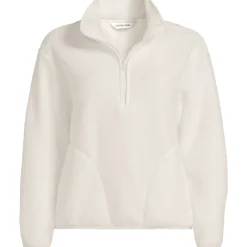 Teddy-Pullover mit Reißverschluss für Damen