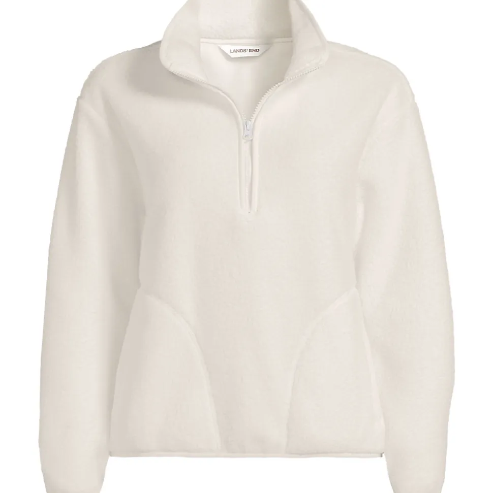 Teddy-Pullover mit Reißverschluss für Damen