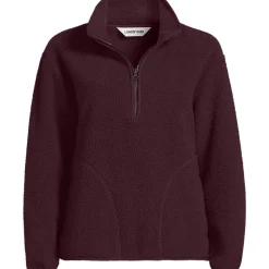 Teddy-Pullover mit Reißverschluss für Damen