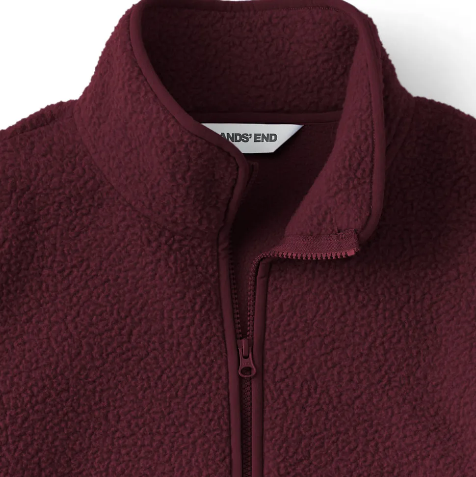 Teddy-Pullover mit Reißverschluss für Damen