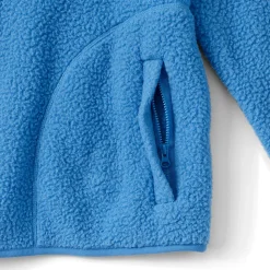 Teddy-Pullover mit Reißverschluss für Damen