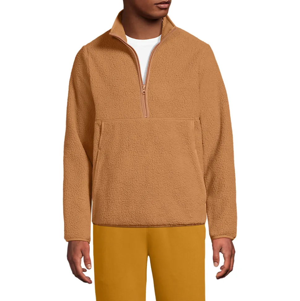 Teddy-Pullover mit Reißverschluss für Herren