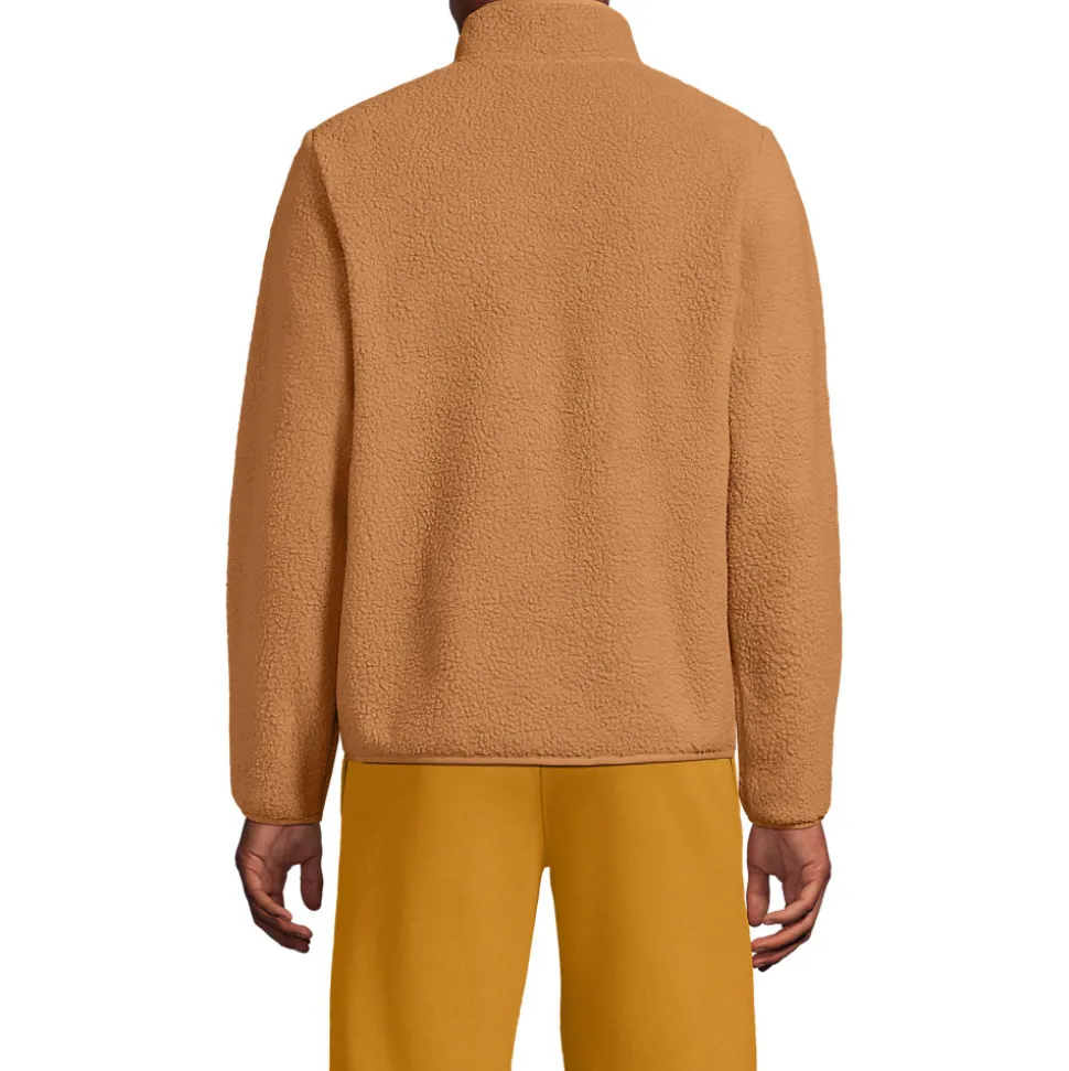 Teddy-Pullover mit Reißverschluss für Herren
