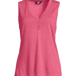 Top aus Leinenmix für Damen