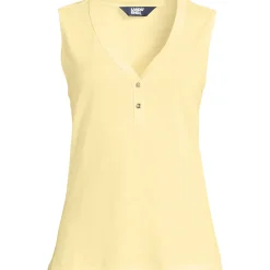 Top aus Leinenmix für Damen