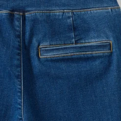 Travel-Schlagjeans High Waist für Damen