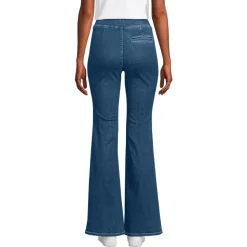 Travel-Schlagjeans High Waist für Damen