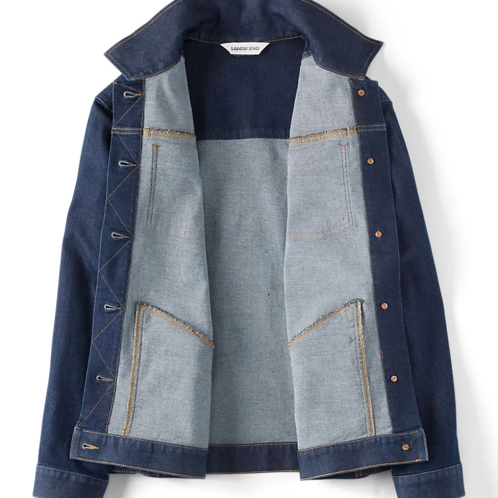 Trucker-Jeansjacke, oversized für Damen