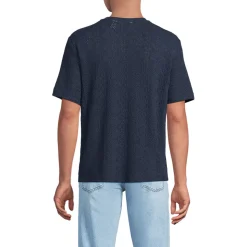 T-Shirt aus Jersey mit Struktur für Herren